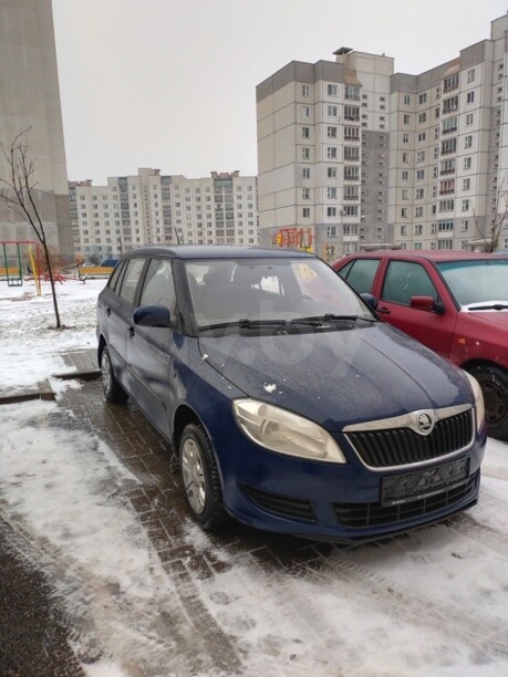 Skoda Fabia 5J · Рестайлинг, 2013 г.