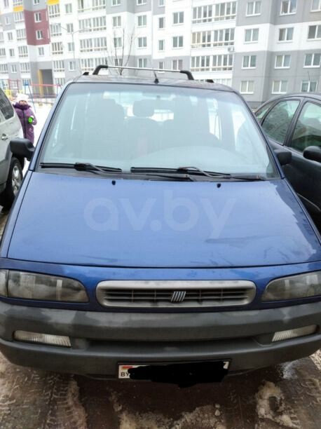 Fiat Ulysse I · Рестайлинг, 5 мест, 2001 г.