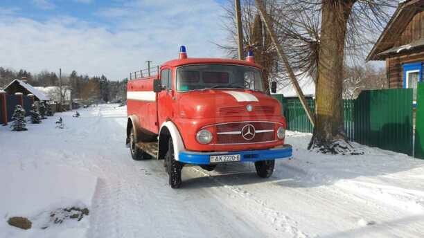 Эксклюзив Ретро Mercedes-benz 710 TLF8T, 1966 г.