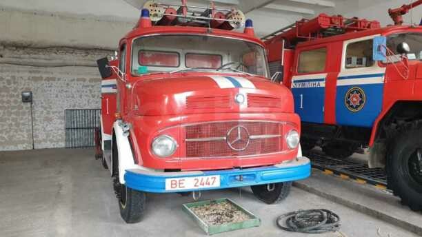 Эксклюзив Ретро Mercedes-benz 710 TLF8T, 1966 г.