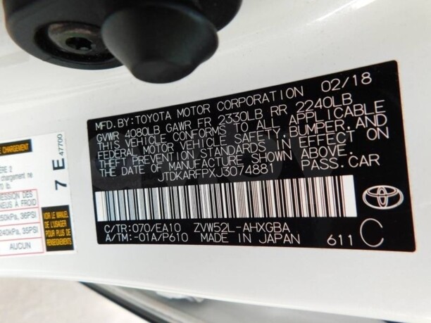 Toyota Prius Prime, 2018 г.