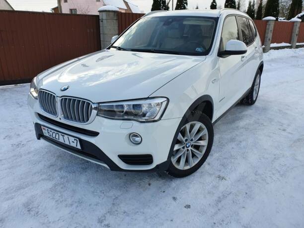 BMW X3 F25 · Рестайлинг, 2016 г.
