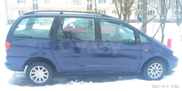 Volkswagen Sharan I, 7 мест, 1999 г.