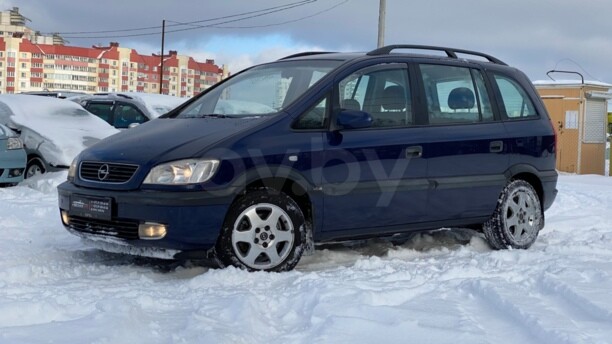 Opel Zafira A, 7 мест, 2000 г.