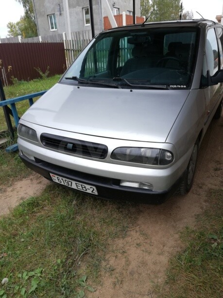 Fiat Ulysse I · Рестайлинг, 7 мест, 1998 г.