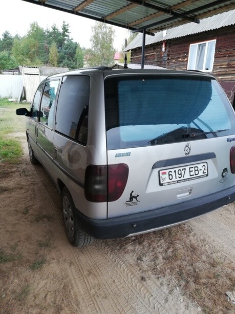 Fiat Ulysse I · Рестайлинг, 7 мест, 1998 г.