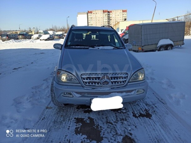 Mercedes-Benz M-Класс W163 · Рестайлинг, 5 мест, 2003 г.