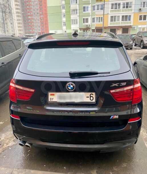 BMW X3 F25 · Рестайлинг, 2015 г.