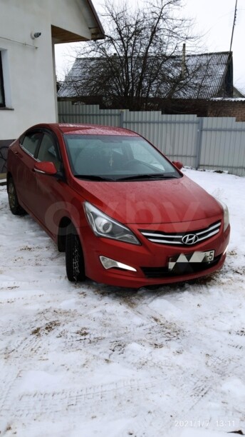 Hyundai Solaris I · Рестайлинг, 2014 г.