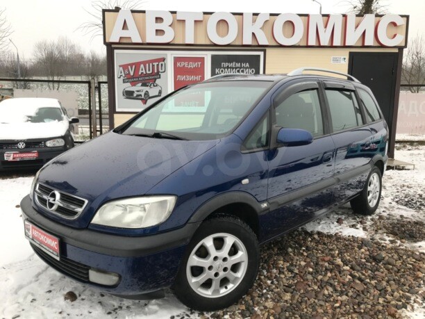 Opel Zafira A · Рестайлинг, 7 мест, 2004 г.