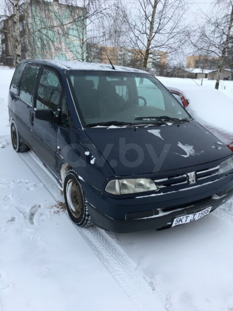 Peugeot 806 221, 7 мест, 1997 г.