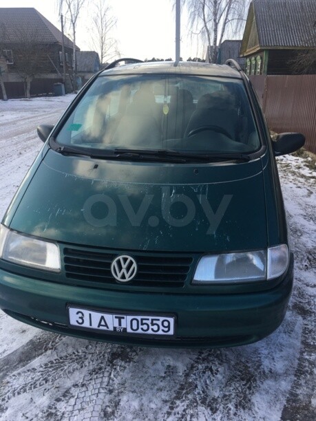 Volkswagen Sharan I, 7 мест, 1996 г.