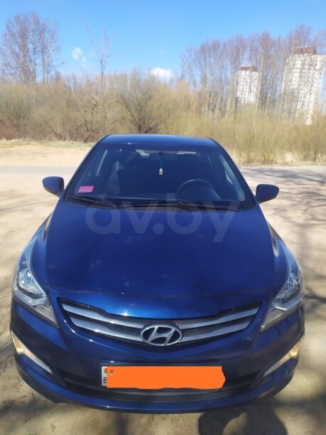 Hyundai Solaris I · Рестайлинг, 2015 г.