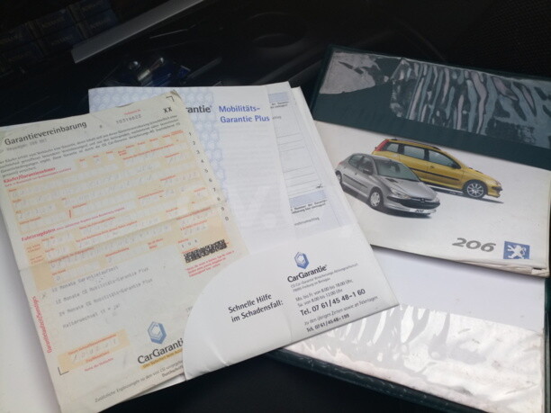 Peugeot 206 I, 2002 г.