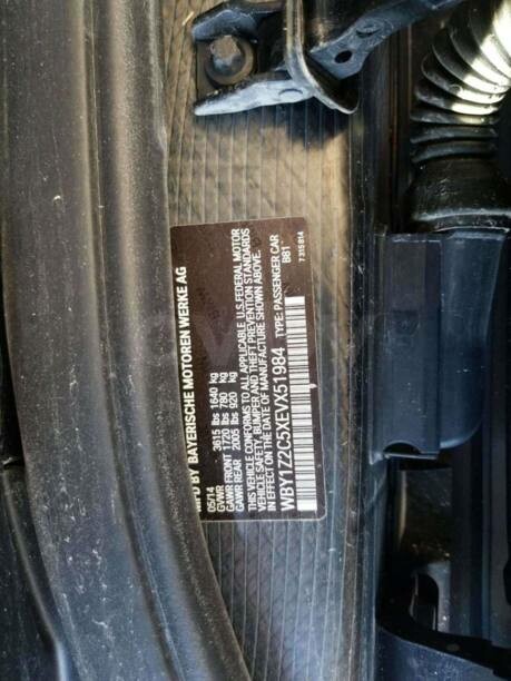 BMW i3 I01, 2014 г.