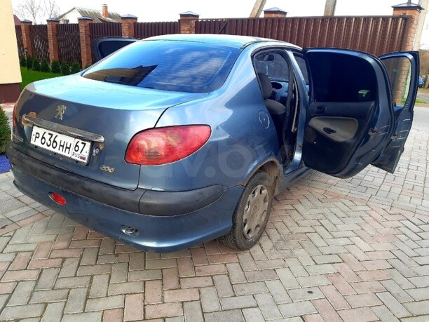 Peugeot 206 I, 2008 г.