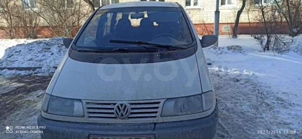 Volkswagen Sharan I, 5 мест, 1996 г.