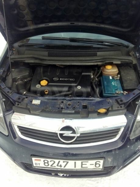 Opel Zafira B, 7 мест, 2005 г.