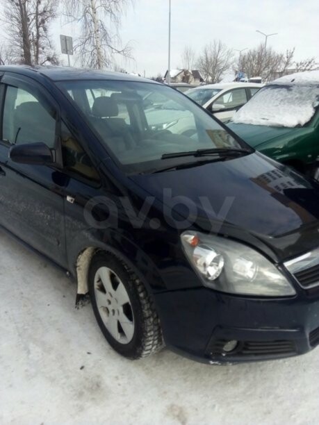 Opel Zafira B, 7 мест, 2005 г.