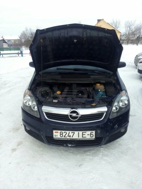 Opel Zafira B, 7 мест, 2005 г.