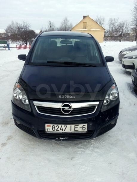 Opel Zafira B, 7 мест, 2005 г.