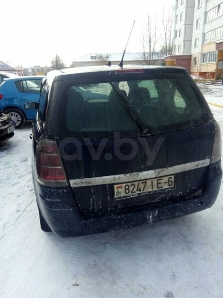 Opel Zafira B, 7 мест, 2005 г.