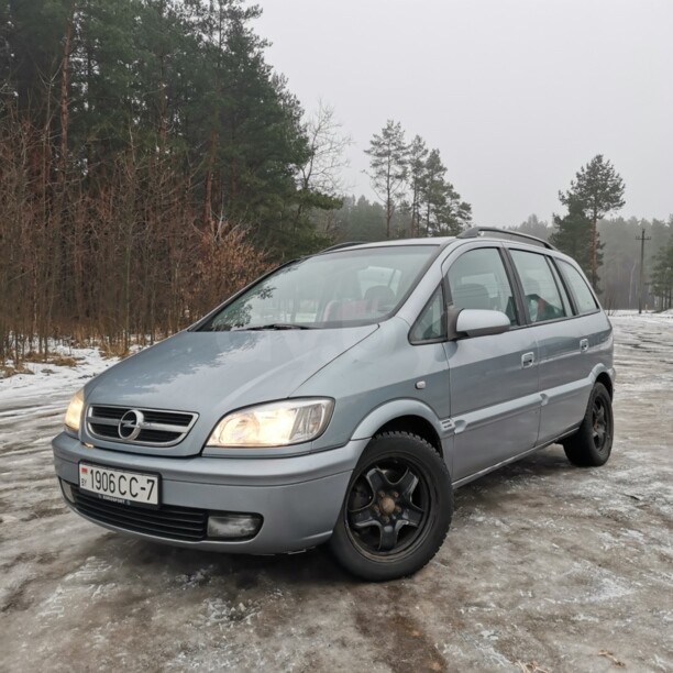 Opel Zafira A · Рестайлинг, 7 мест, 2004 г.
