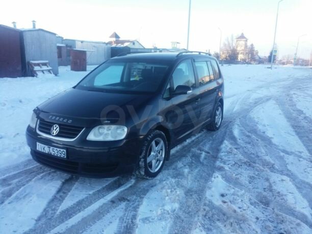 Volkswagen Touran I, 5 мест, 2005 г.