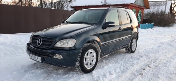 Mercedes-Benz M-Класс W163 · Рестайлинг, 5 мест, 2003 г.