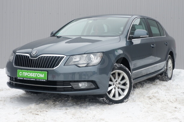 Skoda Superb II · Рестайлинг, 2013 г.