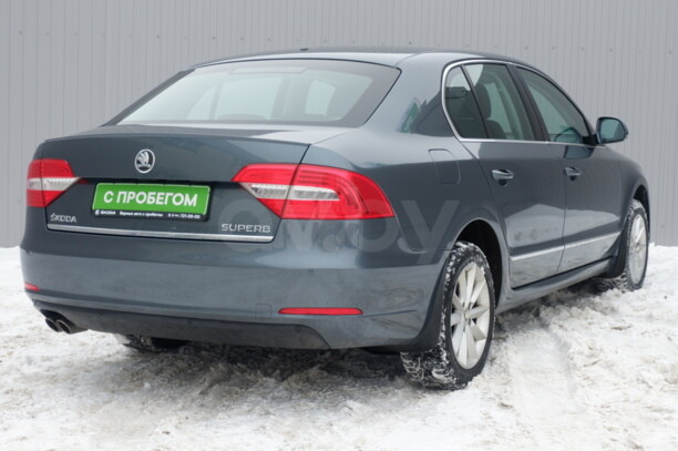 Skoda Superb II · Рестайлинг, 2013 г.