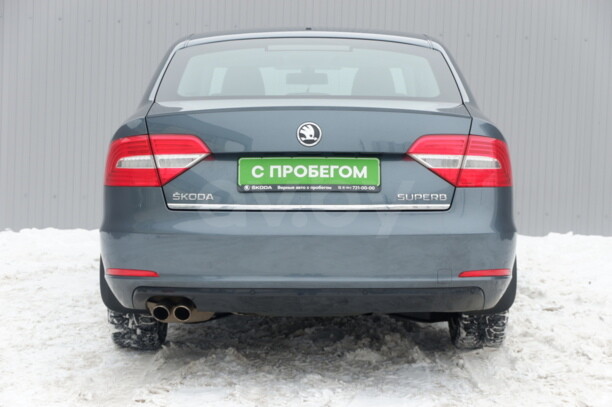 Skoda Superb II · Рестайлинг, 2013 г.