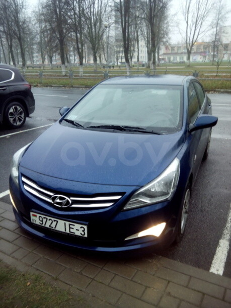 Hyundai Solaris I · Рестайлинг, 2015 г.