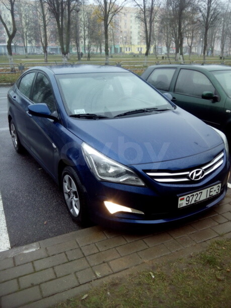 Hyundai Solaris I · Рестайлинг, 2015 г.