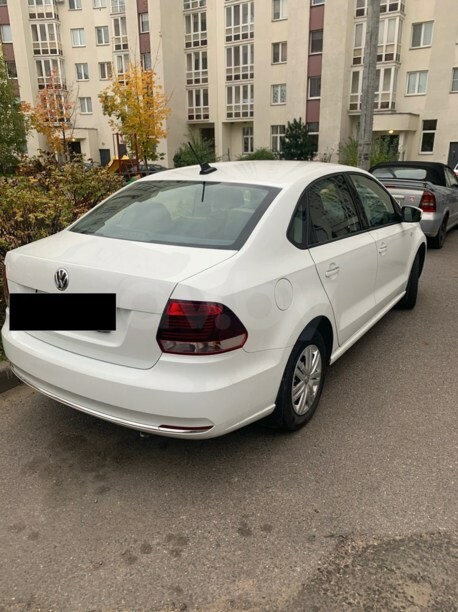 Volkswagen Polo Sedan I · Рестайлинг, 2019 г.