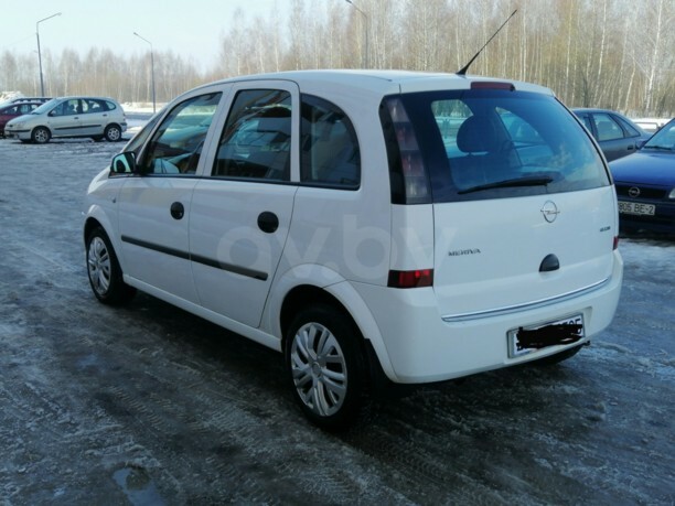 Opel Meriva I · Рестайлинг, 2009 г.