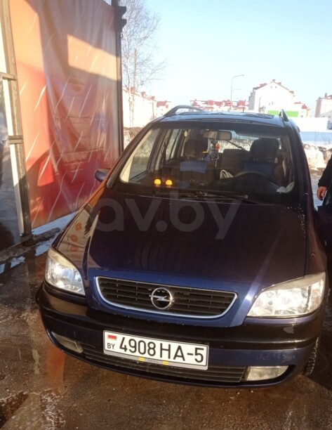 Opel Zafira A, 7 мест, 1999 г.