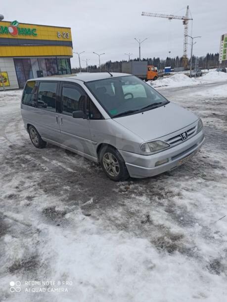 Peugeot 806 221 · Рестайлинг, 7 мест, 2001 г.