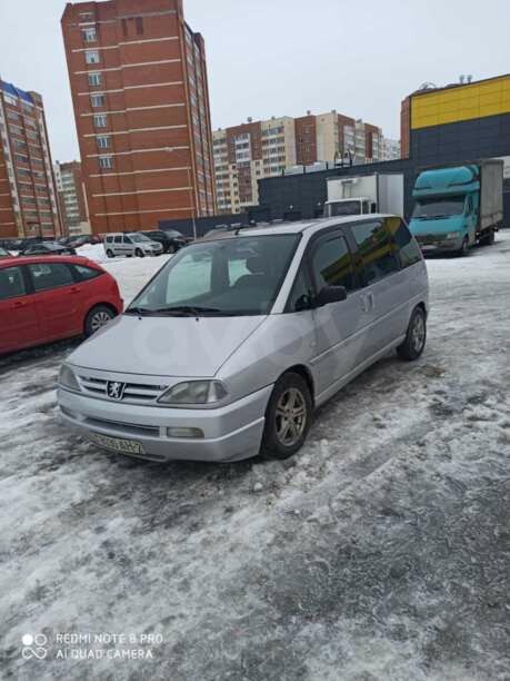 Peugeot 806 221 · Рестайлинг, 7 мест, 2001 г.