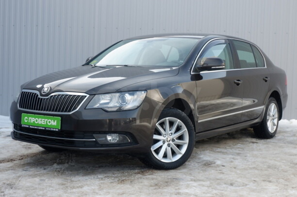 Skoda Superb II · Рестайлинг, 2014 г.