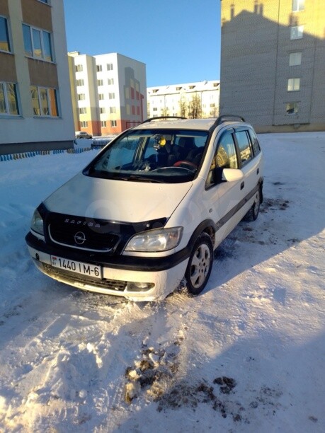 Opel Zafira A, 7 мест, 2002 г.