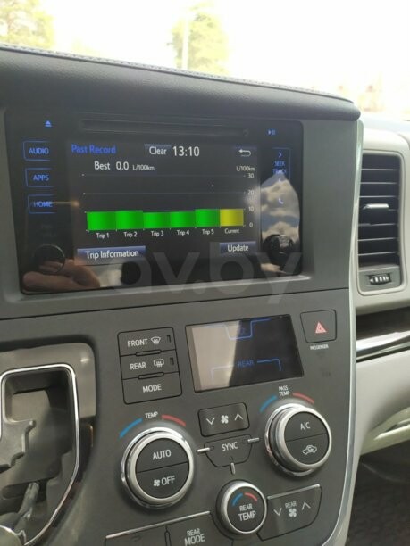 Toyota Sienna III (XL30), 7 мест, 2017 г.