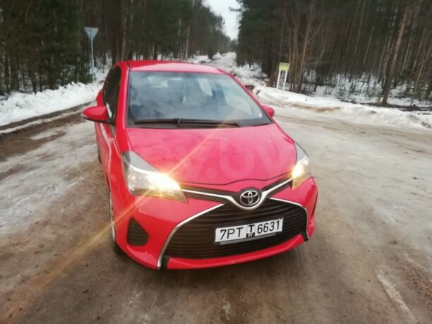 Toyota Yaris III (XP130) · Рестайлинг, 2015 г.