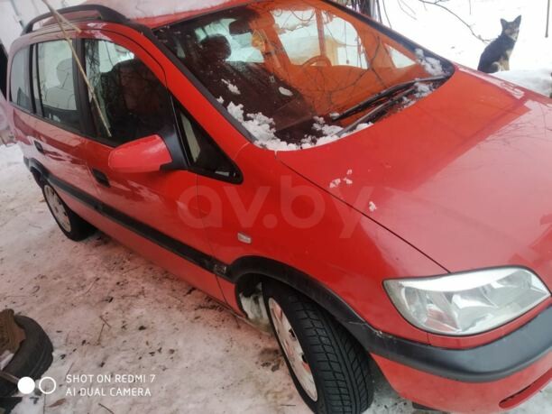 Opel Zafira A, 7 мест, 2002 г.