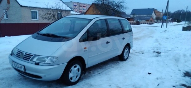 Volkswagen Sharan I, 5 мест, 1996 г.
