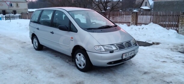 Volkswagen Sharan I, 5 мест, 1996 г.