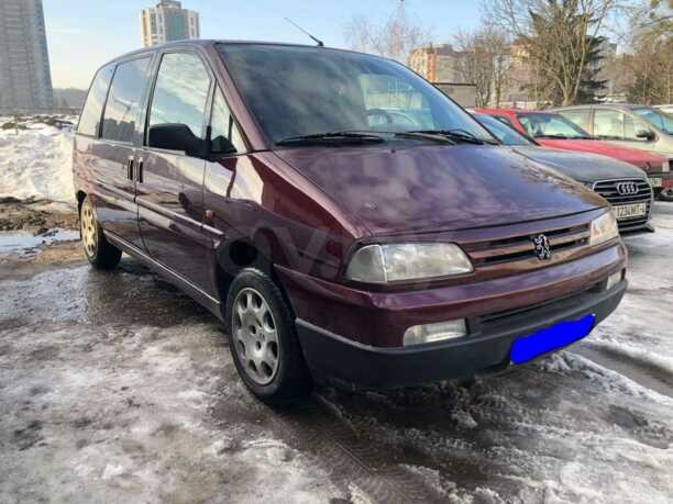 Peugeot 806 221, 7 мест, 1998 г.