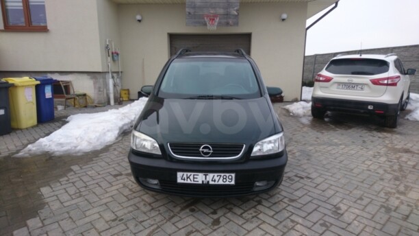 Opel Zafira A, 7 мест, 1999 г.