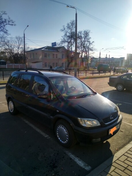 Opel Zafira A, 7 мест, 2000 г.