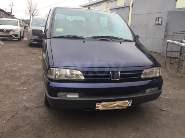 Peugeot 806 221, 7 мест, 1997 г.